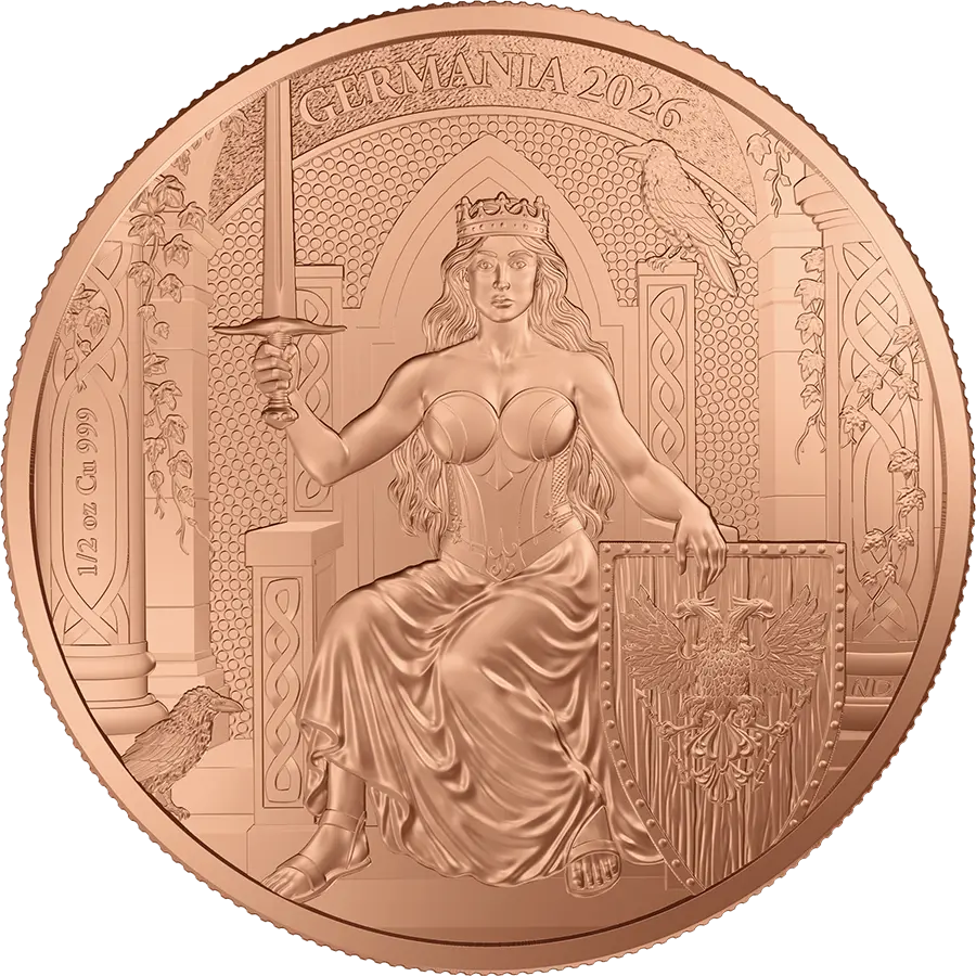 2026 germania lady germania 1/2 oz copper round (copy)