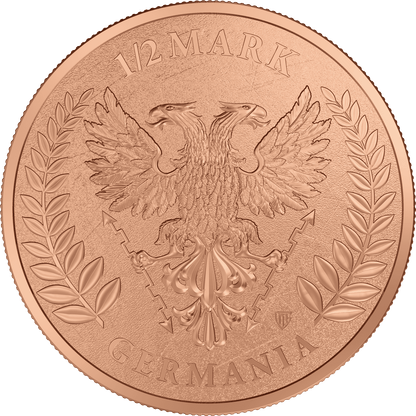2026 Germania Lady Germania 1/2 oz Copper Round (Copy)